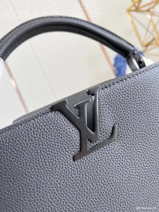 Aaa replica bags LOUIS VUITTON CAPUCINES MM-33*19*9CM 0520
